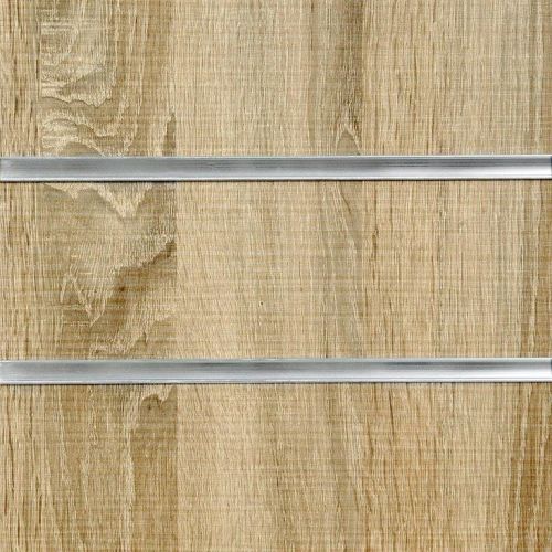 8x4 Rustic Oak Slatwall Panels