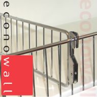 Wire Shelf Divider 150mm Exposed